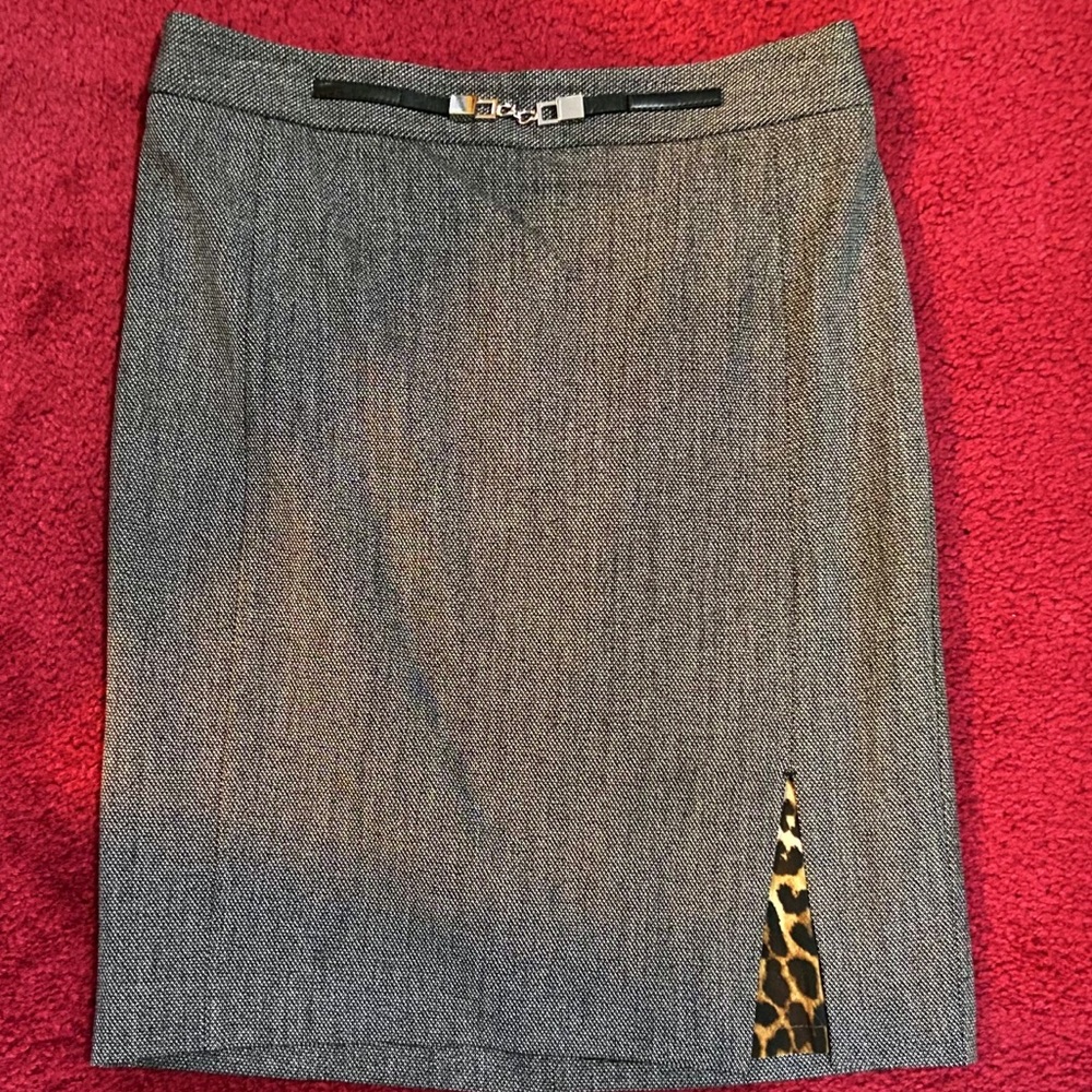 Express | Gray Pencil Skirt